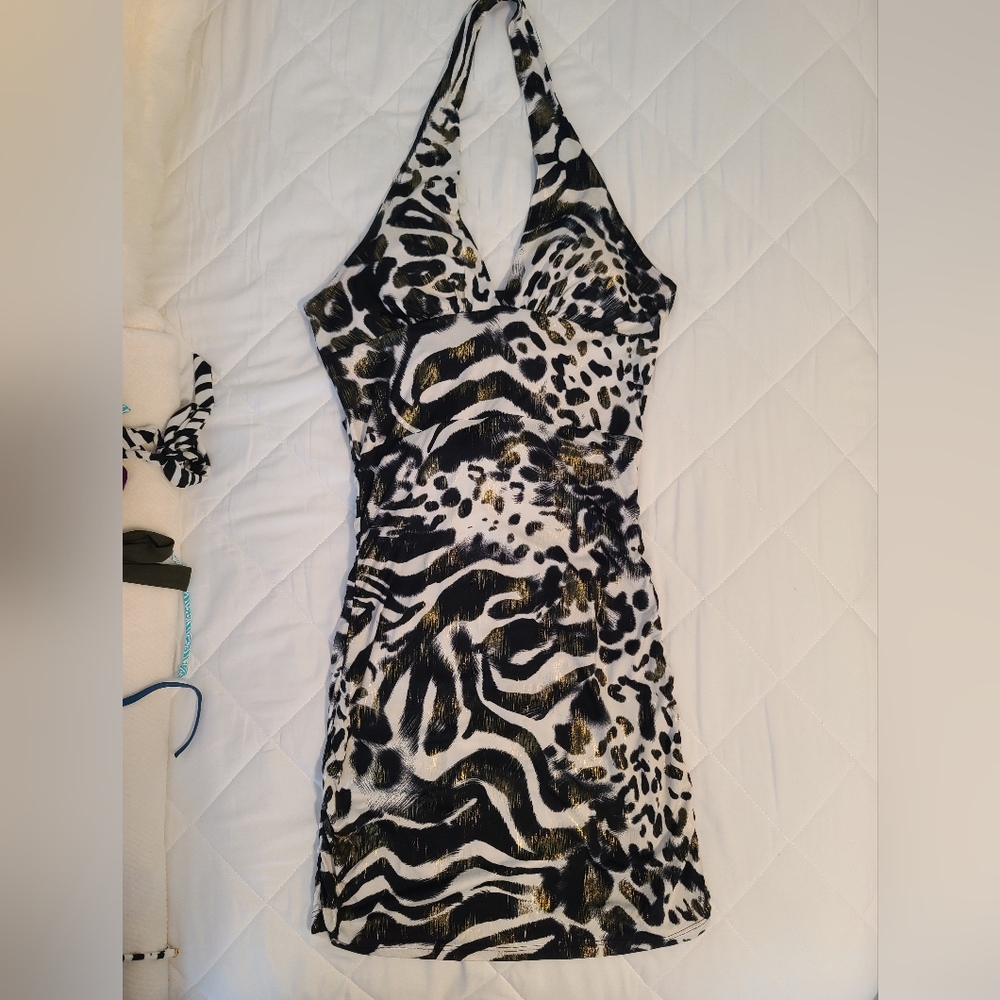 Animal Print Dress - Clubwear